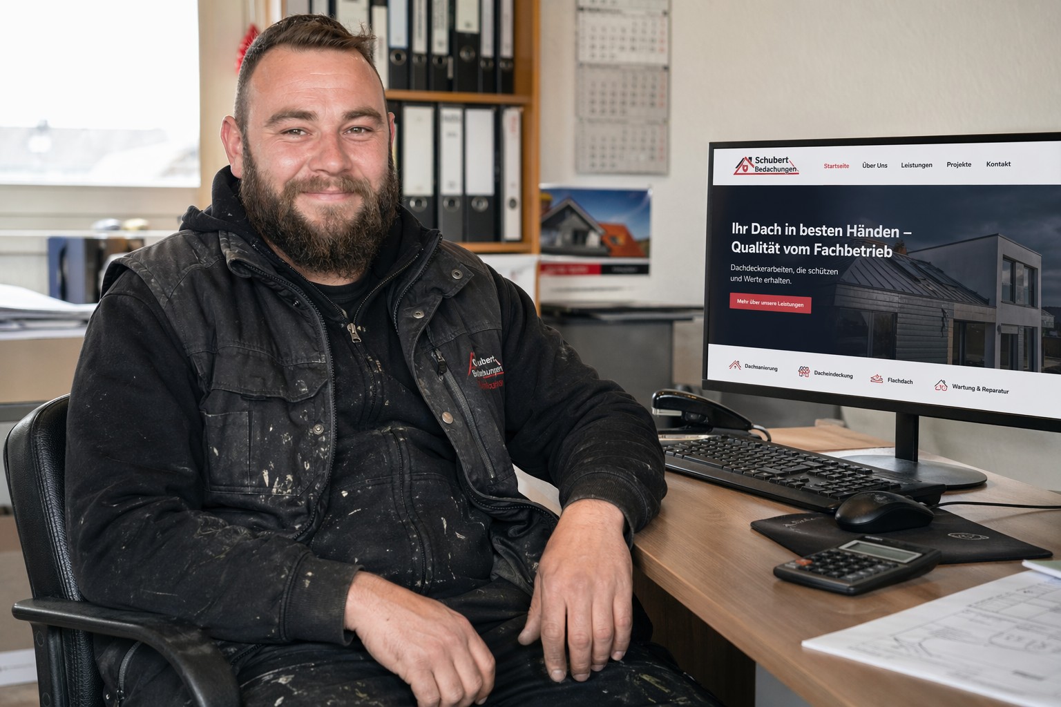 Dachdecker Website erstellen